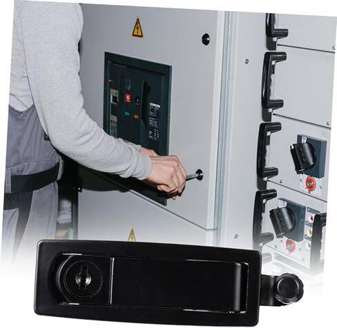 Zerodeko Zinc Alloy Compression Toolbox Latch Lock Keyed Raised Trigger Flush Hand Operated Machinery Box Lock for Trailers Campers Caravans in Saudi Arabia