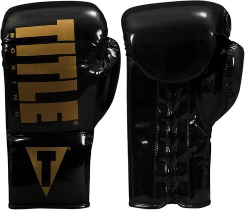 TITLE Boxing Inferno Intensity Lace Training Gloves - MMA, Kickboxing, Punching Bag, Sparring - 14, 16, 18oz in Saudi Arabia