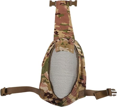 DECHOUS Steel Mesh Full Fencing Protective Gear Breathable Mesh Headgear and Outdoor Sports in Kuwait