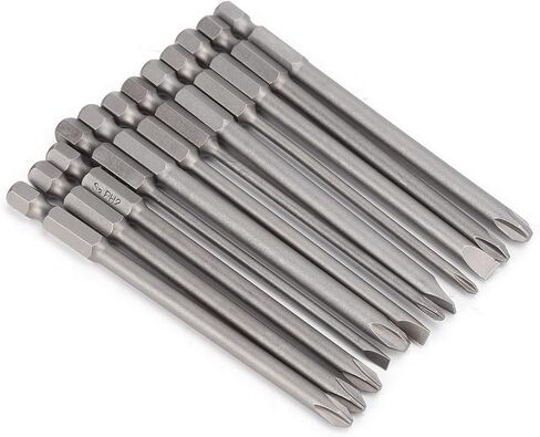 12Pcs Screwdriver Bit Set High Accuracy Alloy Steel S2 Hardware Tool Kit for Electric Drill in Saudi Arabia