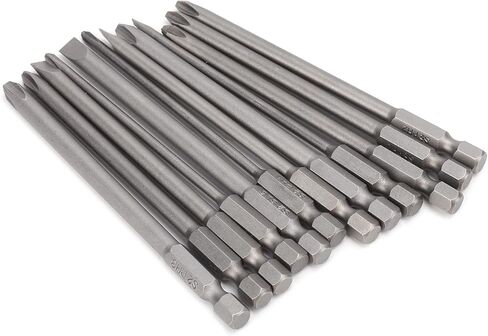 12Pcs Screwdriver Bit Set High Accuracy Alloy Steel S2 Hardware Tool Kit for Electric Drill in Saudi Arabia