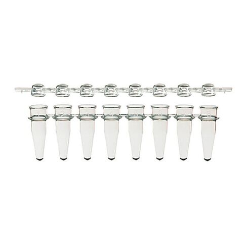1149Z69PK, 12 Strip PCR Tube & Domed Strip Cap Packed Together, 0.2mL Capacity, Blue, Pack of 80 in Saudi Arabia