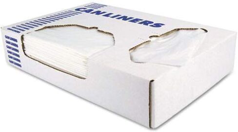 Heritage Linear Low-Density Can Liners, 30 Gal, 0.9 Mil, 30" X 36", White, 200/carton in Kuwait