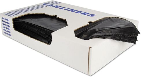 بطانات علب التراث Z7660XNR01 عالية الكثافة بدون قلب، 60 جالون، 17 ميكروفون، 38 × 60، طبيعي، 200/كرتون in Saudi Arabia