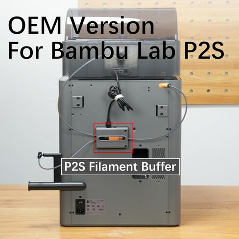 مخزن تغذية P2S الأصلي، بديل مخزن الخيوط لطابعة Bambu Lab P2S ثلاثية الأبعاد، يقلل من تقلبات التوتر أثناء عملية التغذية، ويضمن تغذية خيوط سلسة، ملحقات الطابعة ثلاثية الأبعاد in Kuwait