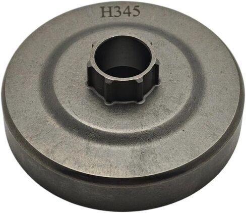 Clutch Drum Worm Gear Assembly with Sprocket Rim, Piston, and Bearing Compatible with Chainsaw Models 350, 353, 357, 357XP, 359, 346XP - Part Number 503912902 in Kuwait