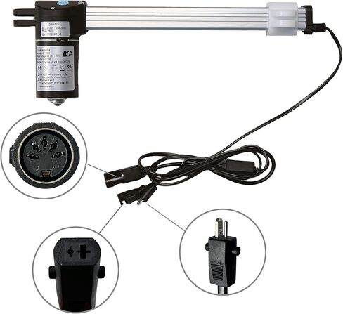 Linear Actuator Kaidi Model KDPT007-334 Power Recliner Lift Chairs Motor Replacement in Kuwait