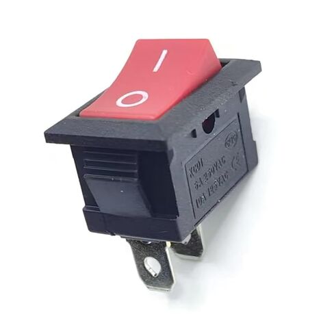 مفتاح الروك KCD1 2 دبوس 2 موضع 10A125V 6A250V تشغيل/إيقاف مناسب لأنواع مختلفة من الأجهزة المنزلية التلقائية DIY التحكم في الطاقة أداة كهربائية جزازات العشب منفاخ الثلج حديقة المعدات الإلكترونية العامة in Kuwait