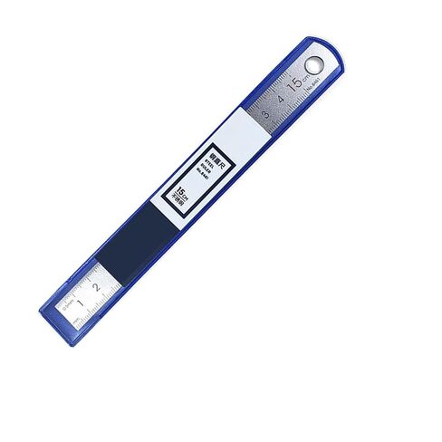 15/20 / 30cm Stainless Steel Ruler with Scale Metal Straight Measuring Tool for Engineering Teaching Stainless Steel in Saudi Arabia
