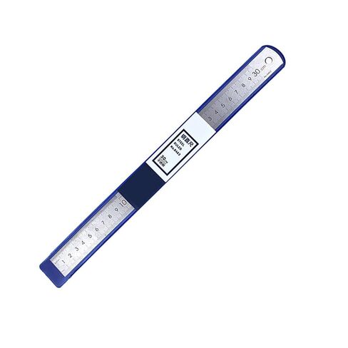 15/20 / 30cm Stainless Steel Ruler with Scale Metal Straight Measuring Tool for Engineering Teaching Stainless Steel in Saudi Arabia