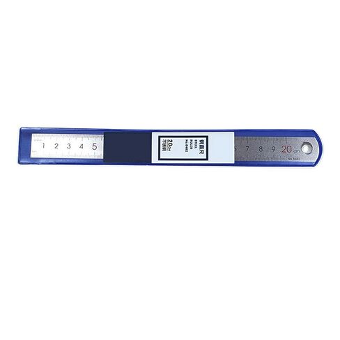 15/20 / 30cm Stainless Steel Ruler with Scale Metal Straight Measuring Tool for Engineering Teaching Stainless Steel in Saudi Arabia
