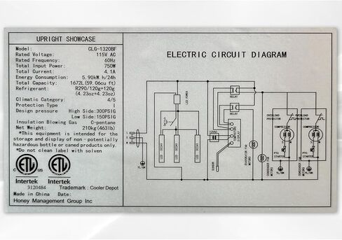 Commercial Refrigerator Glass 3-Door Merchandiser Display Cooler,Beverage Drink Cooler, ETL,NSF certified, Bottom-Mounted 74 inches width, capacity 69 cuft 110V, Restaurant Kitchen Cafe in Kuwait