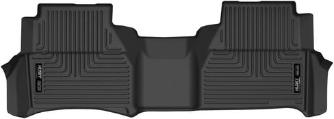 Husky Liners X-act Contour Floor Mats | Fits 2022-2025 Nissan Frontier, Crew Cab | 2nd Row, 1-pc Black - 51911 in Saudi Arabia