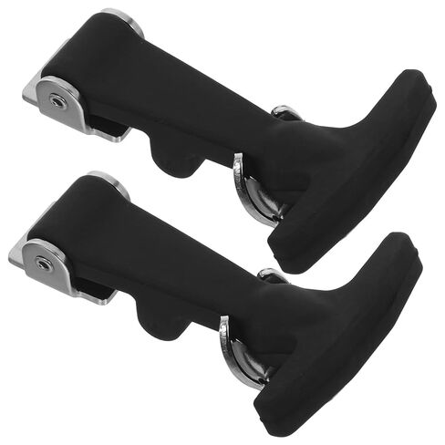 قطعتان من المطاط المقاوم للصدأ ممتص للصدمات على شكل حرف T، قفل غطاء مرن لمحركات المركبات، وصناديق الأدوات، والمبردات، والمعدات الخارجية in Kuwait