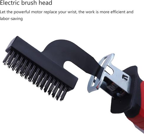 Multi-function Electric Brush Reciprocating for Head Wire/Nylon Rust Removal to Electric Brush Wire/nylon Brush Reciprocating Brush Head Tool in Saudi Arabia