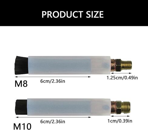 8/10 Brass Head Welding Brushes for Welding, Bead Sewing, Joint Cleaning, Polishing Machine, Seam Cleaning, Heavy Duty Welding Brush Industry in Saudi Arabia