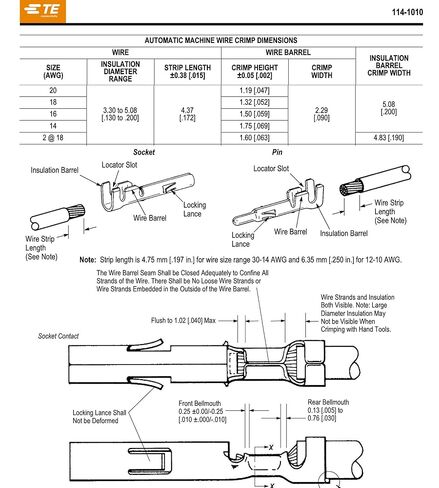 TE/AMP 3-Pin 20A موصل الأسلاك المختومة Mate N Lok 2.13 مم D، قفل مزلاج 14-20 GA in Kuwait