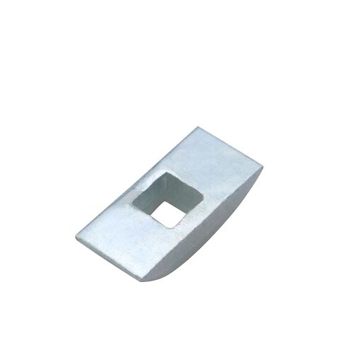 12PCS Square Hole Nuts with Half Moon Washers Stainless Steel Furniture Assembly Connectors Silver for Wooden Railing Spacer Fixing and Linking in Saudi Arabia