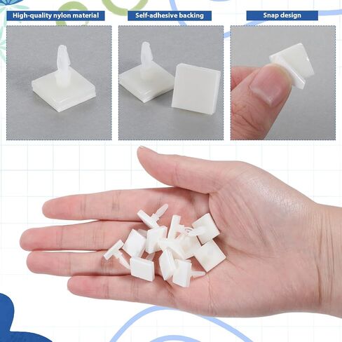 100 Pcs PCB Standoffs 0.25 Inch Supporting Height Adhesive Circuit Board Standoffs Plastic Insulated Standoff Circuit-Board Standoff for PC Board Computer Motherboard in Saudi Arabia
