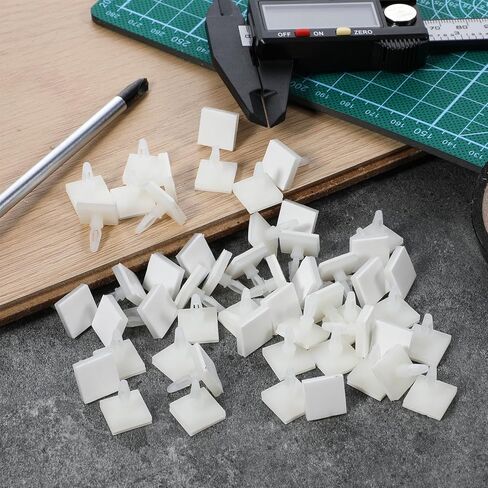 100 Pcs PCB Standoffs 0.25 Inch Supporting Height Adhesive Circuit Board Standoffs Plastic Insulated Standoff Circuit-Board Standoff for PC Board Computer Motherboard in Saudi Arabia