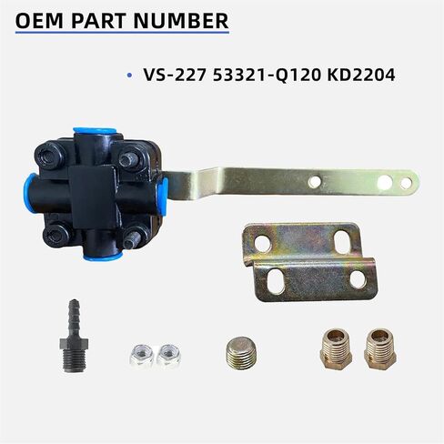 Air Standard Leveling Height Control Valve Kit VS-227 53321-Q120 KD2204 Replacement for Neway Trailer Air Suspensions in Kuwait