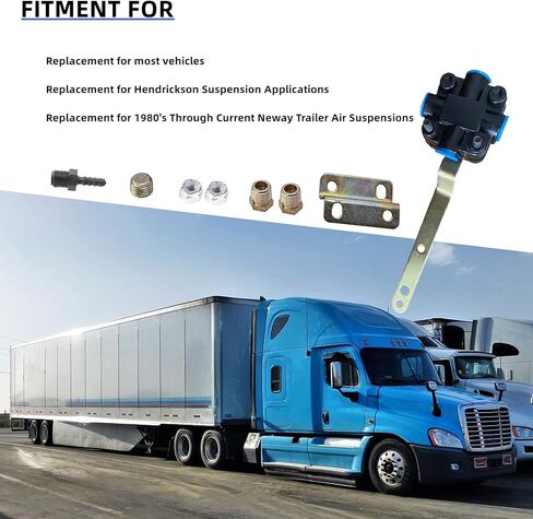 Air Standard Leveling Height Control Valve Kit VS-227 53321-Q120 KD2204 Replacement for Neway Trailer Air Suspensions in Kuwait