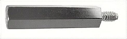 Abbatron/HH Smith, 8281, Brass Male/Female Hex Standoff - 8-32 Thread - 3/8 Length. (25 Item/s) in Saudi Arabia