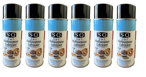 SQ 5 in 1 Multipurpose Oil and Lubricant, 6 Pack, 11 Oz per can in Kuwait