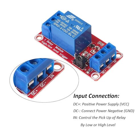 GTIWUNG 10Pcs DC 5V Relay Module 1-Channel in Saudi Arabia