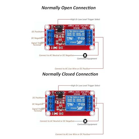 GTIWUNG 10Pcs DC 5V Relay Module 1-Channel in Saudi Arabia