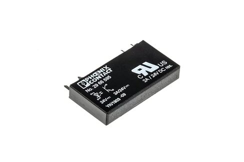 PHOENIX CONTACT OPT-24DC/ 24DC/ 2 1 NO Contact، مدخل 24 VDC، 2966595، مخرج 3 AMP، مخرج 3-33 VDC، 4 شفرات، مصغر، توصيل، مرحل الحالة الصلبة للطاقة، مرحل in Saudi Arabia