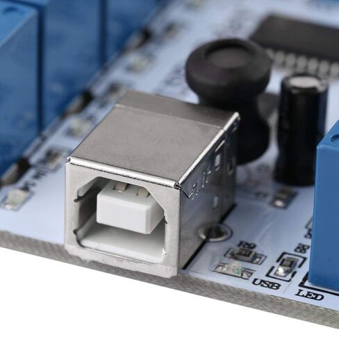 8-قناة 12 فولت USB التتابع المجلس ، 8-قناة 12VDC نوع-B USB التتابع لوحة تركيبية تحكم للروبوتات الآلية in Kuwait