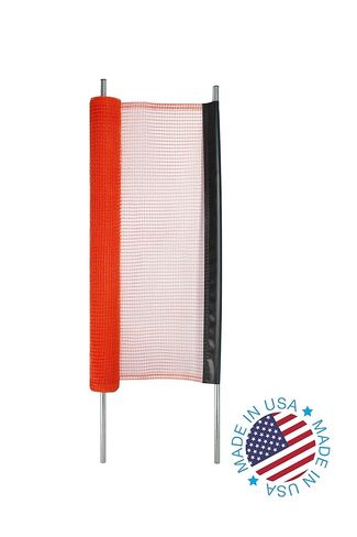 Kidkusion Driveway Safety Net | Not Retractable | Orange | 18' | Outdoor Barrier; Playtime Safety; Yard Safety in Kuwait