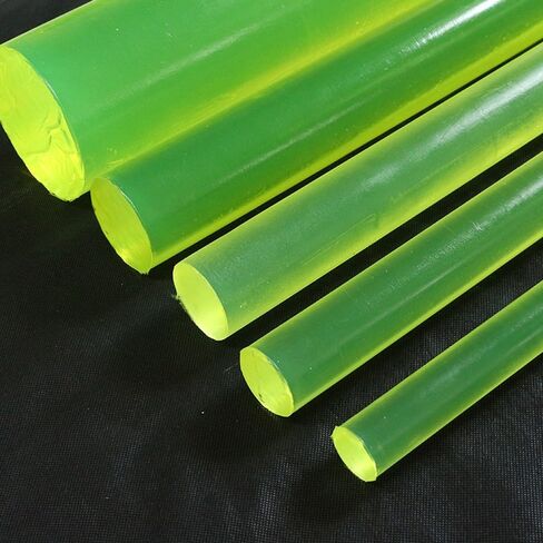 Silicone Rubber Sheet, 500MM Solid PU Polyurethane Rod 1-10mm Rubber Rods Stretch Sticks Shock Absorbing Seals(Dia8mm) in Saudi Arabia