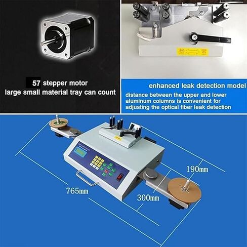 عداد مكونات SMD بقدرة 30 وات، آلة عد مكونات أجزاء SMT/SMD الأوتوماتيكية، آلة عد SMD مع شاشة LCD مكونة من 3 أرقام، كشف التسرب in Saudi Arabia