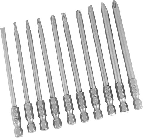 ألين وجع مثقاب مجموعة 1/4 محرك ألين مجموعة مقابس 10 قطع 100 مم عرافة عرقوب عرافة بت مجموعة لموظفي الصيانة المهنية صيانة الكمبيوتر in Kuwait