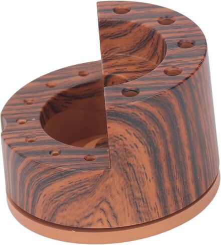 حامل مفك براغي، منظم مفك براغي 12 فتحة، قاعدة دوارة 360 درجة مع مقصورات، منظمة أدوات لأدوات إصلاح لقم المفكات in Kuwait