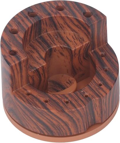 حامل مفك براغي، منظم مفك براغي 12 فتحة، قاعدة دوارة 360 درجة مع مقصورات، منظمة أدوات لأدوات إصلاح لقم المفكات in Kuwait