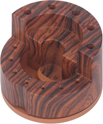 حامل مفك براغي، منظم مفك براغي 12 فتحة، قاعدة دوارة 360 درجة مع مقصورات، منظمة أدوات لأدوات إصلاح لقم المفكات in Kuwait