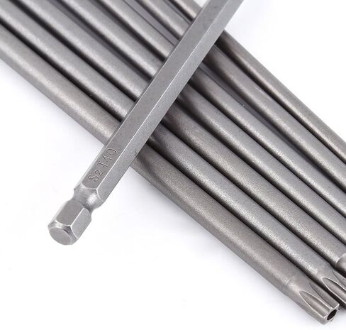 مجموعة لقمة مثقاب نجمة مفك براغي على شكل نجمة 150 مم 8 قطع مجموعة لقمة أمان للحفر اليدوي أو الكهربائي in Kuwait