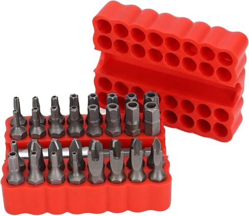 مجموعة بت الأمن مجموعة مفك البراغي 1/4in عرافة رمح 33 قطعة برغي أمان بت مجموعة للكمبيوتر السيارة والصيانة الإلكترونية in Kuwait