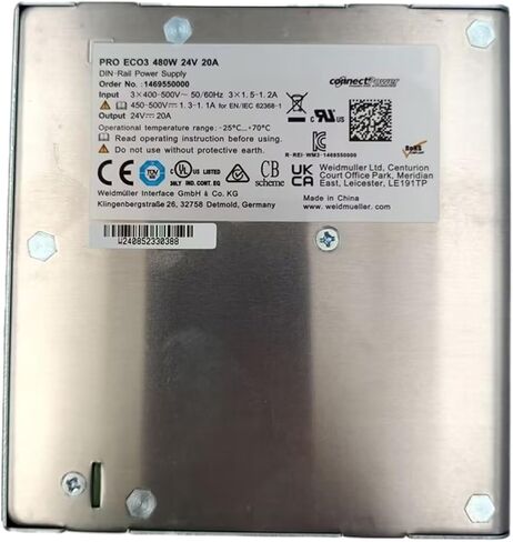 مصدر طاقة DIN-Rail طاقة السكك الحديدية ثلاثية الطور لـ PRO ECO3 480W 24V 20A 1469550000 in Saudi Arabia