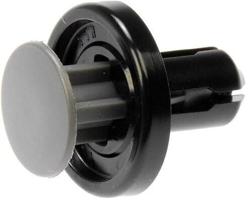 KarParts360 Rivet | Nylon Mandrel Material | Black | Push In | 9 Millimeters Drill Number/Hole Size | 10 pieces | Replacement For 90467-09227 in Saudi Arabia