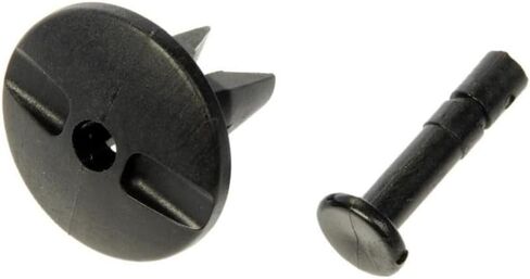 KarParts360 لـ Saturn L300 2003 2004 2005 برشام | مادة النايلون | أسود | دفع برشام السحابة | مقاس فتحة التثبيت 0.375 بوصة | 15 قطعة | استبدال ل 14045480 in Saudi Arabia