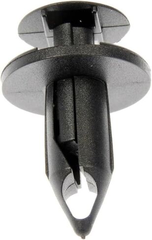 KarParts360 Push Rivet | Nylon | Black Color | 6 Millimeters Center Groove Diameter | 20 Millimeters Head Diameter | 20 Millimeters Outside Diameter | Replacement For 11518017, 21030249 in Saudi Arabia