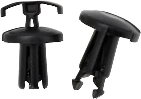 10X Plastic Screw Decorative Clip Pushed Rivets 90683-GAZ-003 Compatible with Automotive Motorcycle Parts for Part Number 90683-GAZ-003 in Saudi Arabia