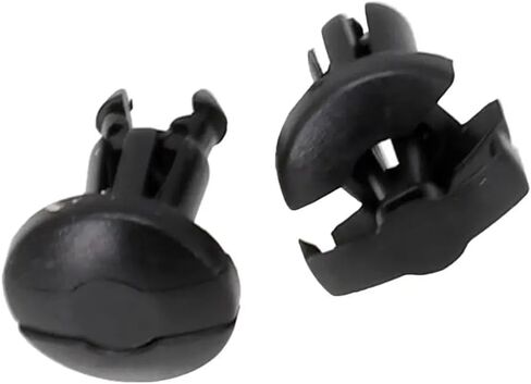 10X Plastic Screw Decorative Clip Pushed Rivets 90683-GAZ-003 Compatible with Automotive Motorcycle Parts for Part Number 90683-GAZ-003 in Saudi Arabia