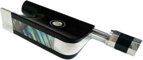 Ebony/Silver Viola Bow Frog for 14"-16.5" Viola Bow in Saudi Arabia