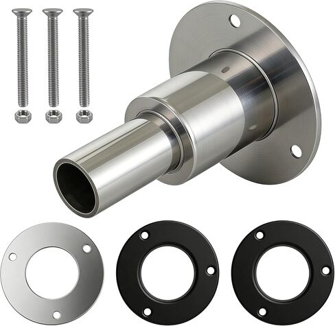 Thru Hull Exhaust Skin,for Diesel Parking heaters,24mm Stainless Steel 316 Tube Pipe Socket Hardware in Kuwait