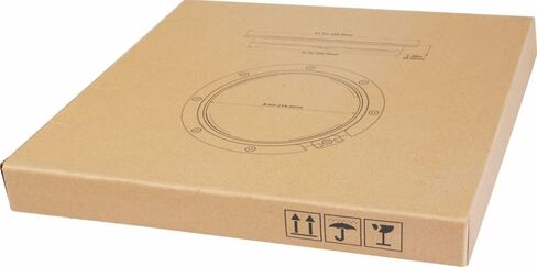 SEAFLO Deck Plate Hatch for Marine Boat Kayak Choose Size, Color and Storage Bag (4", Black with Storage Bag 1-Pack) in Kuwait